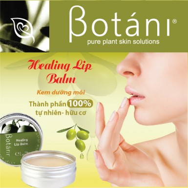 Son dưỡng môi thực vật Botáni Olive Healing Lip Balm 