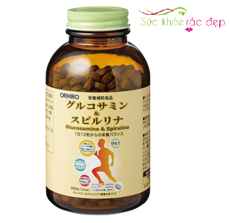 Đối tượng sử dụng Tảo Glucosamine % Spirulina 900 Viên Nhật Bản
