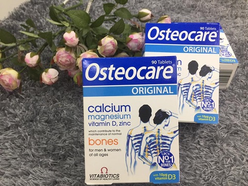Canxi dạng viên Osteocare original hộp 90 viên