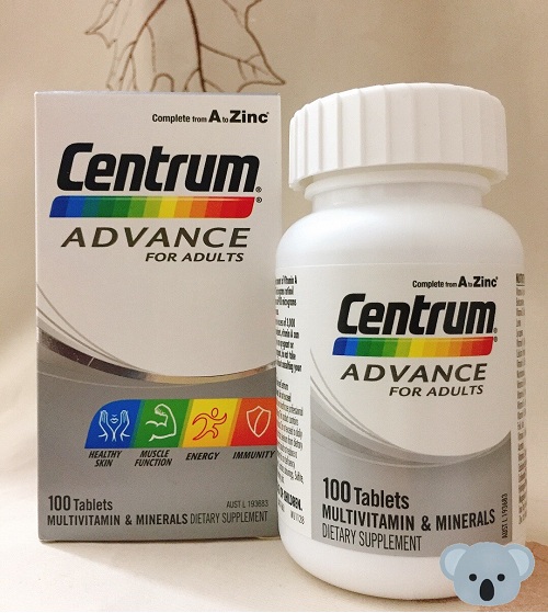 Centrum Advance For Adults 100 viên - Vitamin tổng hợp cho người lớn
