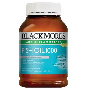 Viên uống dầu cá Blackmores Omega 3 Fish Oil 1000mg của Úc