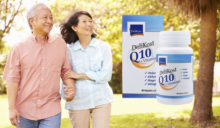 Thực phẩm chức năng hỗ trợ tim mạch Delikost Q10 + Vitamine 