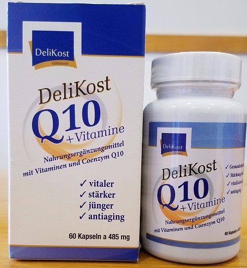 Thực phẩm chức năng hỗ trợ tim mạch Delikost Q10 + Vitamine 