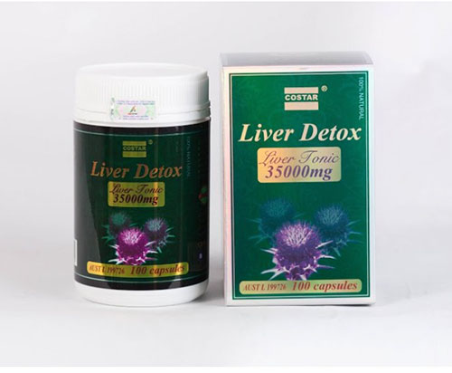 Liver Detox costar Sản phẩm giải độc gan hiệu quả của Úc