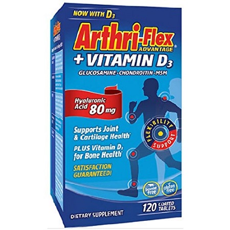 Viên uống xương khớp Arthri Flex Advance Vitamin D3 của Mỹ 120 viên