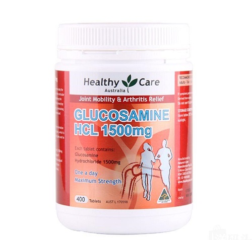 Viên hỗ trợ xương khớp Healthy Care Glucosamine HCL 1500mg 