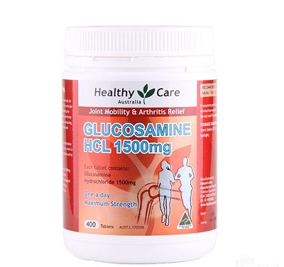 Viên hỗ trợ xương khớp Healthy Care Glucosamine HCL 1500mg 
