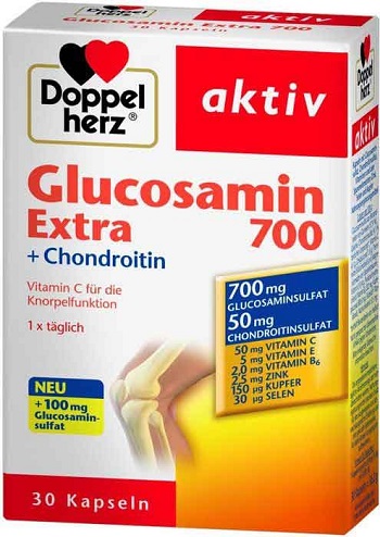 Glucosamin Extra 700 Chondroitin viên bổ xương khớp của Đức