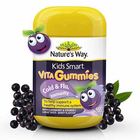  Kẹo Natures Way Vita Gummies Cold&Flu immunity 