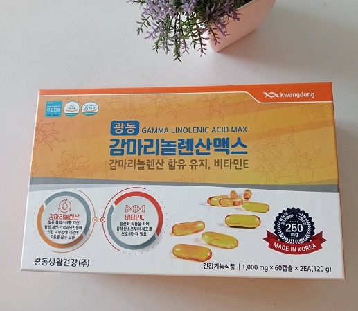 Viên nội tiết tố hoa anh thảo Kwangdong Gamma Linolenic Acid Max  