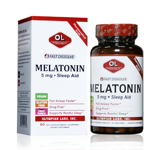Melatonin 5mg Olympina Labs-sản phẩm bổ não hàng đầu tại Mỹ