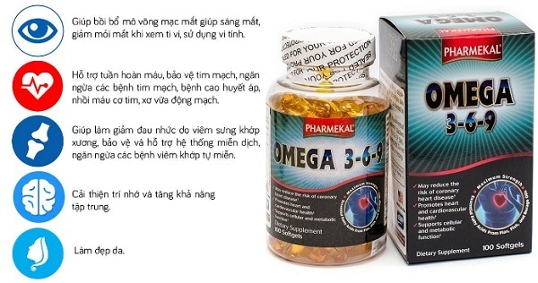 omega 369 pharmekal Mỹ