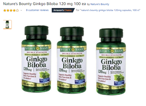  Review của khách hàng sau khi sử dụng Nature's Bounty Ginkgo Biloba 120mg