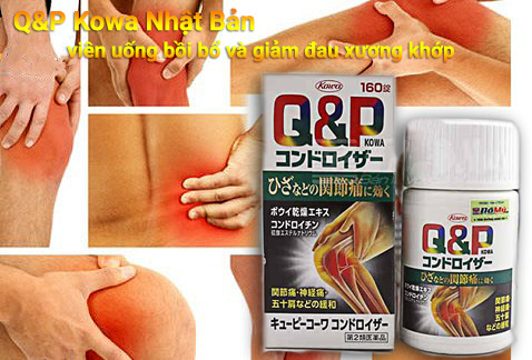 Viên uống bổ xương khớp Q&P Kowa Nhật Bản