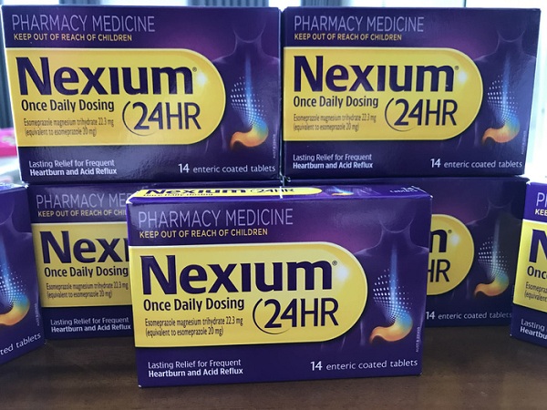 Viên uống hỗ trợ điều trị viêm loét dạ dày Nexium 24HR 20mg 14 viên