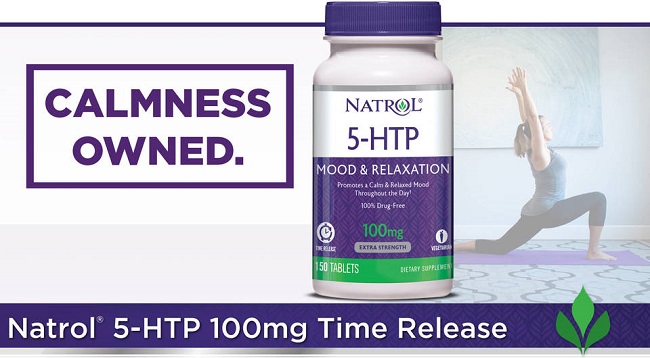 Viên Natrol 5 – HTP Mood & Relaxation 100mg 150 viên của Mỹ