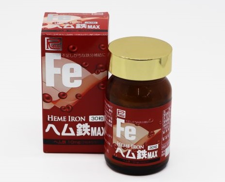 Viên uống bổ sung sắt Heme Iron Ribeto Shouji Nhật Bản