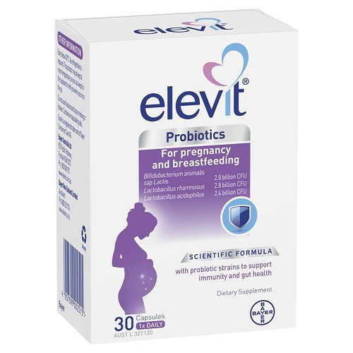 Viên uống Elevit Probiotics For Pregnancy And Breastfeeding 30 viên