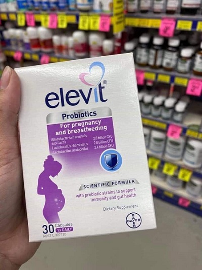 Viên uống Elevit Probiotics For Pregnancy And Breastfeeding 30 viên