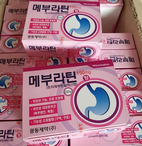 Viên uống đau dạ dày Kwangdong Hàn Quốc màu hồng
