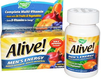 Vitamin tổng hợp cho nam Alive Mens Energy của Mỹ 