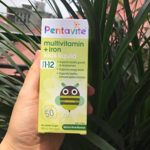 Pentavite Vitamin tổng hợp cho bé từ 1- 12 tuổi của Úc 100ml