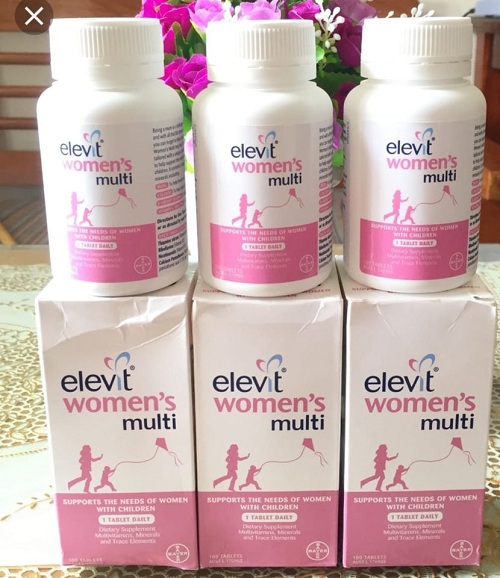 Vitamin tổng hợp cho phụ nữ sau sinh Elevit Womens Multi 100 Tablets