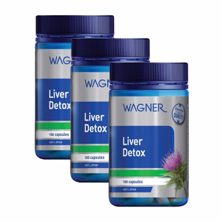 Viên uống thải độc gan Wagner Liver Detox 100 capsules