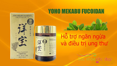  Yoho Mekabu Fucoidan thành phần tự nhiên, an toàn