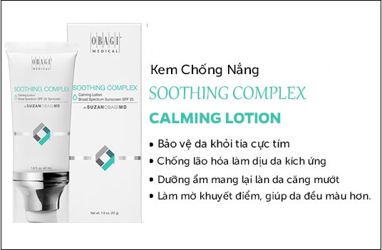 những công dụng của suzanobagimd soothing complex calming lotion
