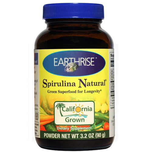 Earthrise Spirulina Natural Powder - Tảo mặt trời Spirulina dạng bột