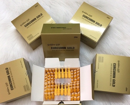 Tinh nghệ Nano Golden Gift Curcumin Gold hộp 100 ống 