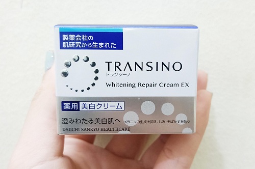 kem dưỡng tái tạo transino whitening repair cream