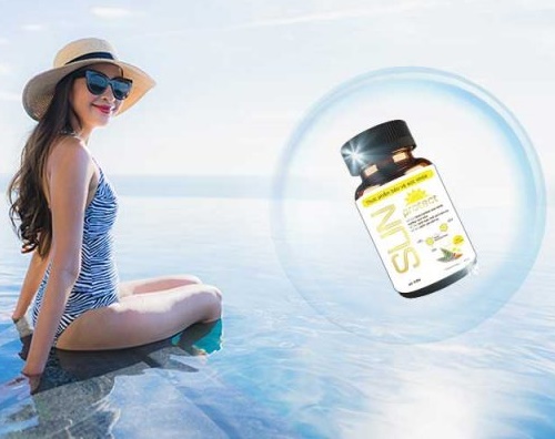 viên uống sun protect giúp bảo vệ da khỏi tác hại của ánh nắng mặt trời