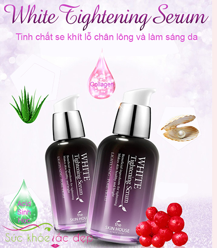white tightening serum